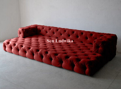 Design Chesterfield Sofa Set Big XXL Sofa 5-Seater Couch Upholstered Sofas